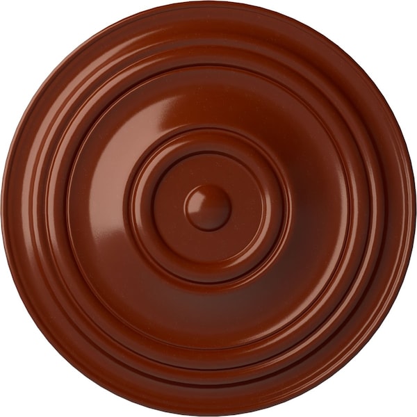 Ekena Millwork Traditional Ceiling Medallion (Fits Canopies up to 8 1/4"), 31 1/2"OD x 2 1/2"P, Firebrick CM31TRFIF - main